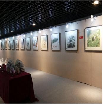 書畫藝術展板 無縫板墻租賃搭建與專業展覽展示服務